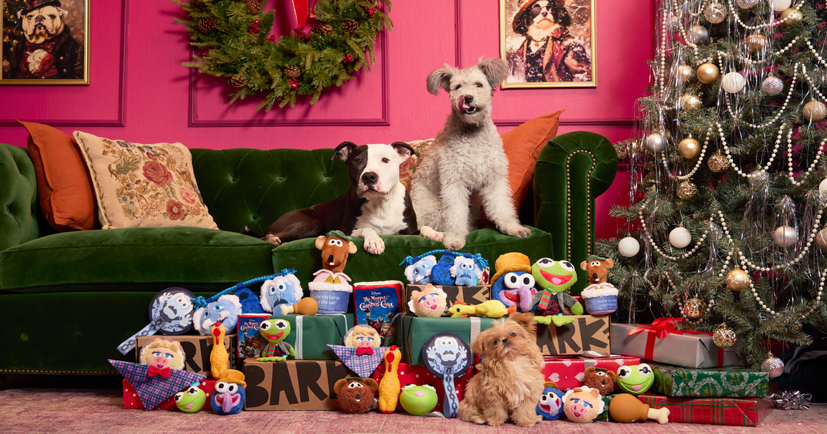 BARK, Disney Launch 'The Muppet Christmas Carol' Dog Toy Collection