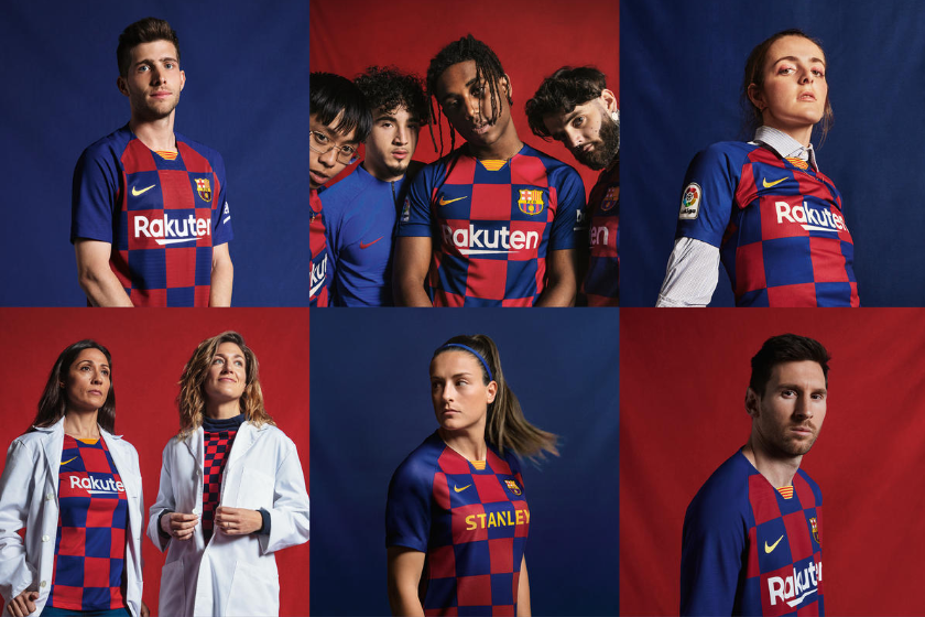 FC Barcelona 2019 Away Kit Roblox Street Soccer T Shirt em 2023