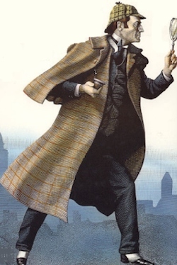 Sherlock holmes deals tweed coat