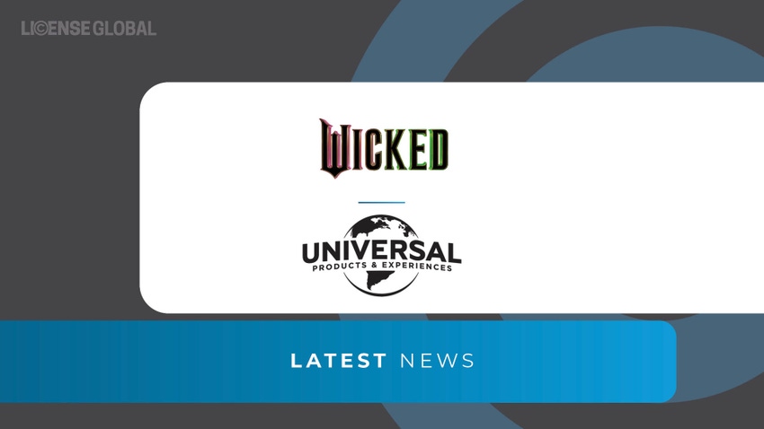 Wicked x Universal Products & Experiences logos