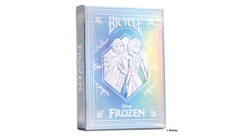 "Frozen" playing card deck. 