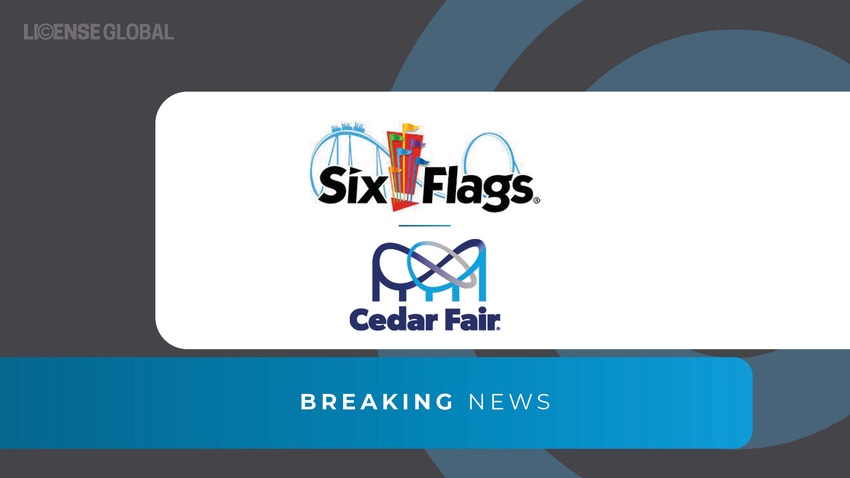Six Flags, Cedar Fair logos