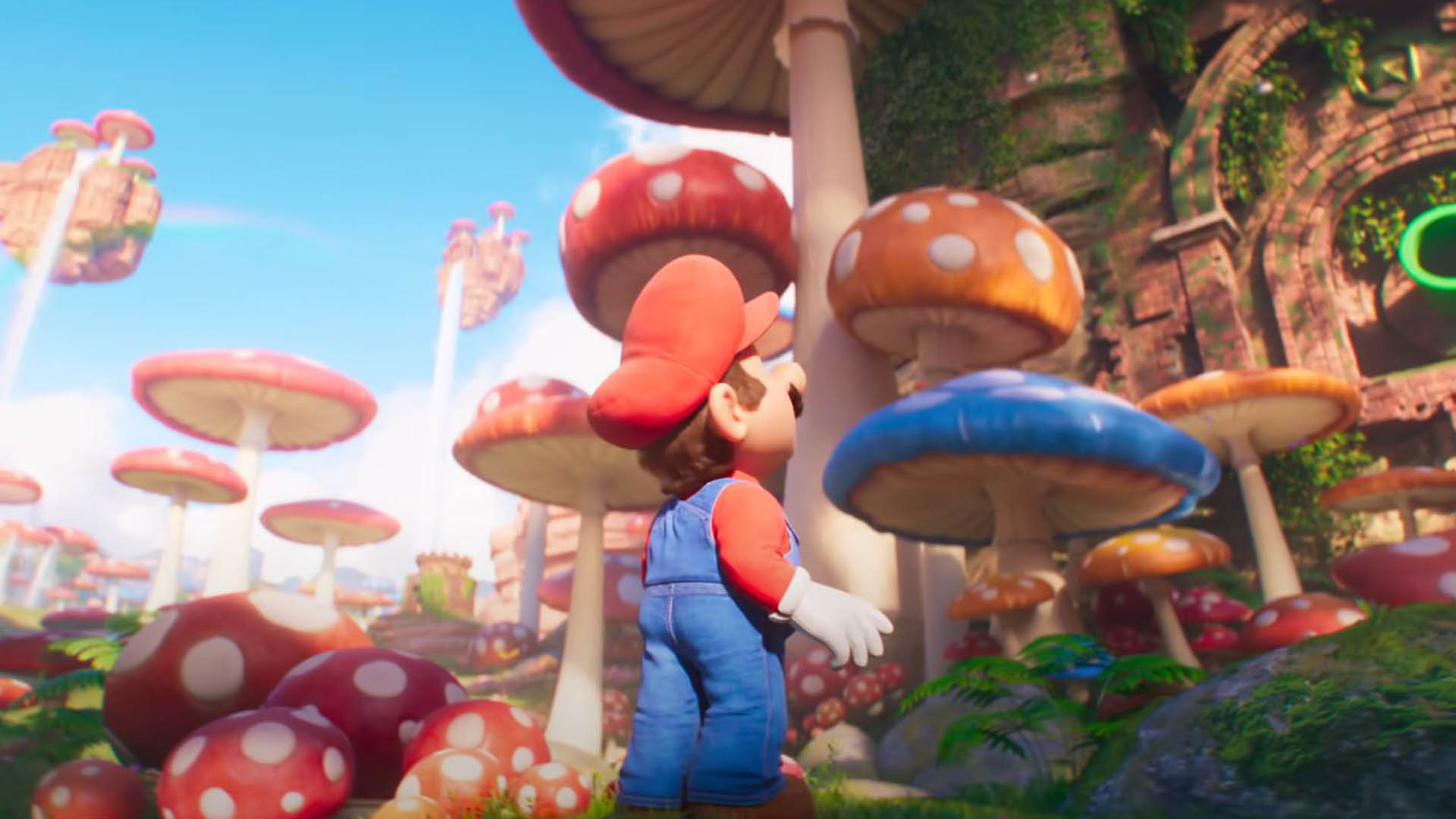 Super Mario Bros Movie Mushroom Kingdom design choices