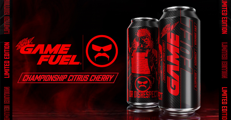 Mtn Dew Game Fuel and Dr Disrespect Launch Championship Citrus