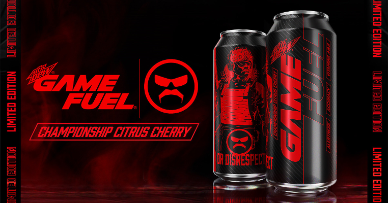 Mtn Dew Game Fuel and Dr Disrespect Launch Championship Citrus