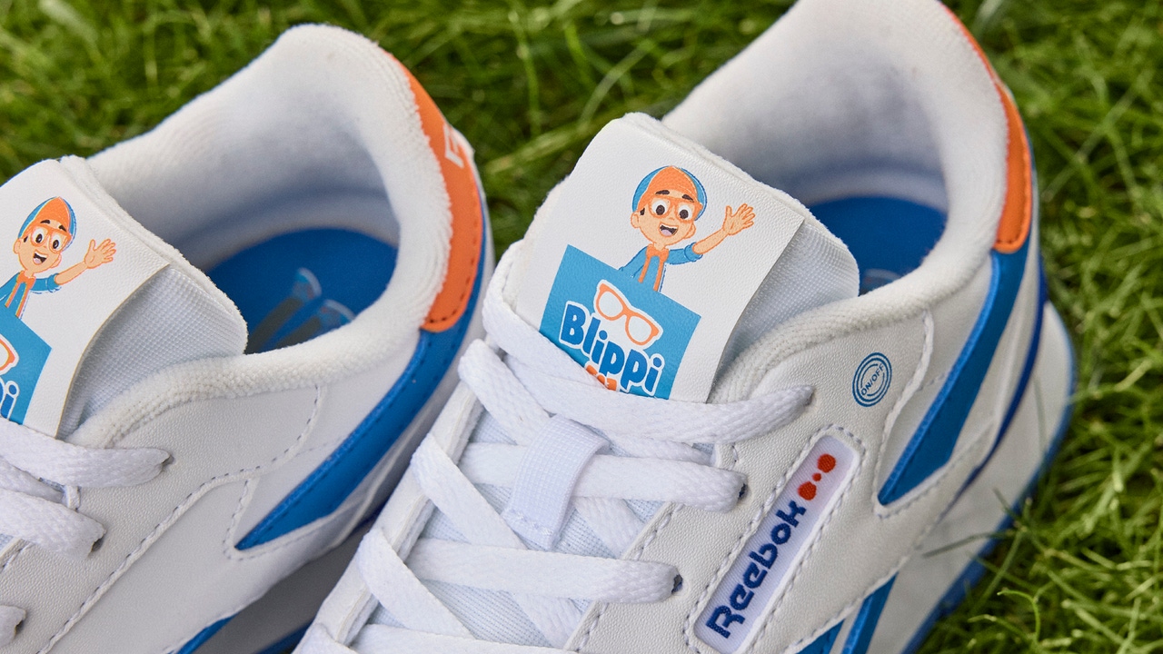 Reebok and Blippi Team Up for Kids Footwear
