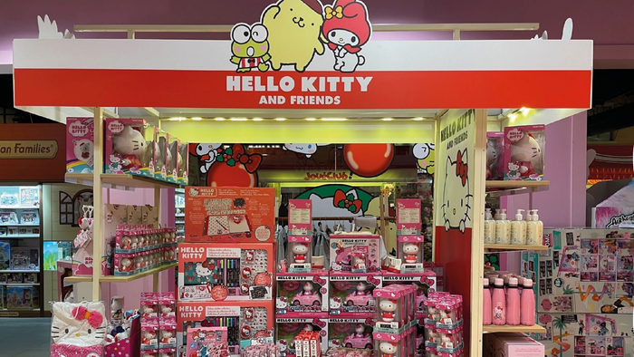 Hello Kitty and Friends Joue retail activation