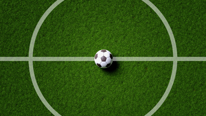 Football in the center circle of a pitch, credit: Shutter2U, iStock / Getty Images Plus