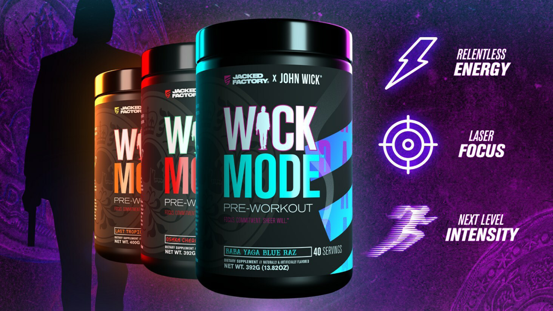 Jacked Factory, ‘John Wick’ Release PreWorkout Supplement