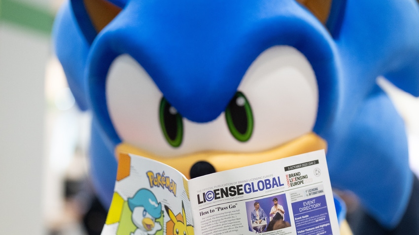 Sonic the Hedgehog with License Global Show Daily from BLE 2023