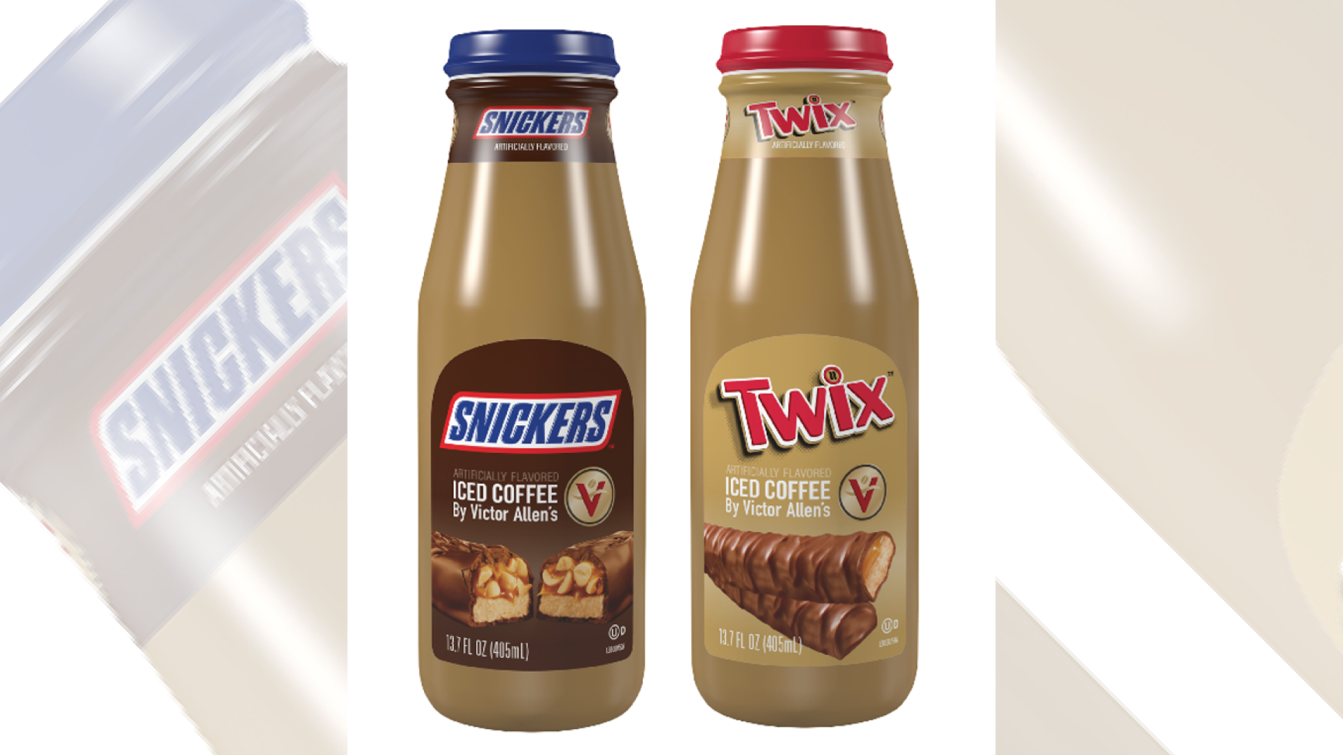 Victor Allen’s Creates Snickers And Twix Iced Coffees | License Global