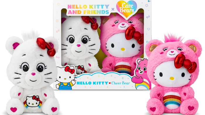 Hello Kitty and Friends x Care Bears.
