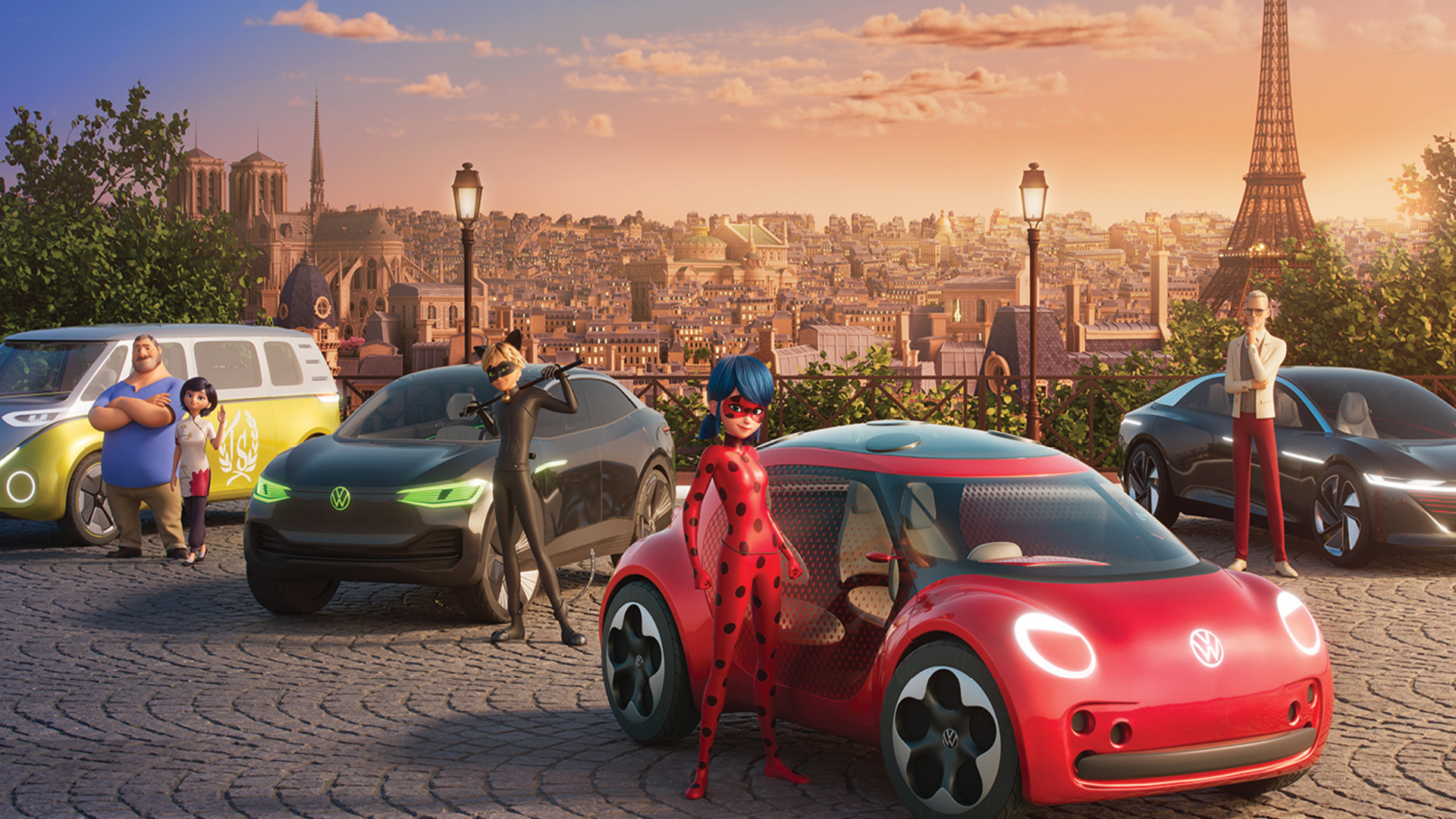 Miraculous World: Paris, Tales of Shadybug and Claw Noir Marinette