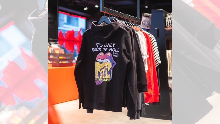 Hoodie from the Rolling Stones x MTV collection.