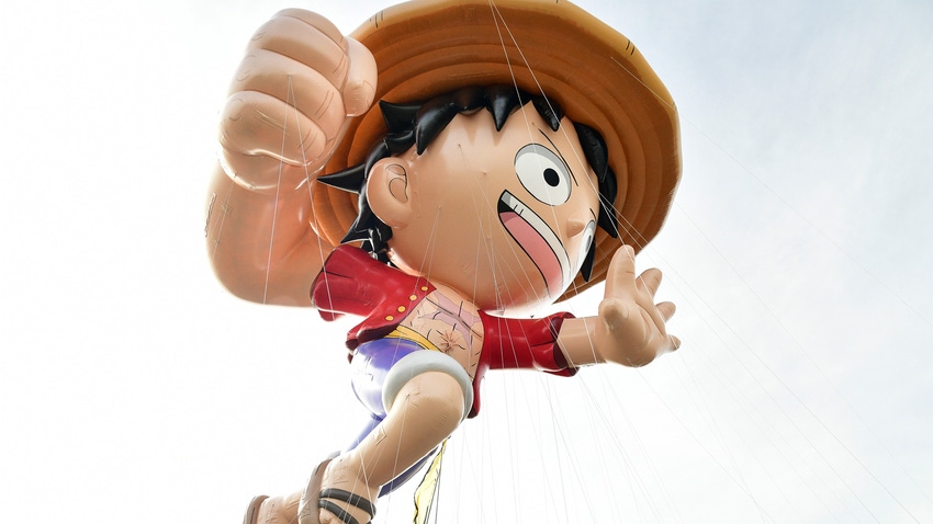 Luffy D. Monkey from “One Piece.”