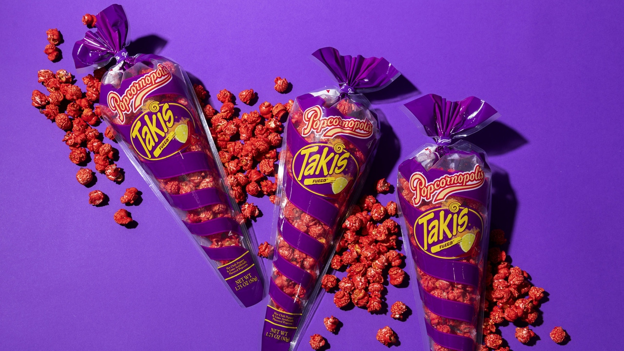 Popcornopolis and Takis Launch Collaborative Snack | License Global