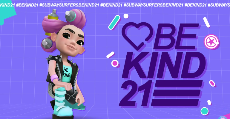 Subway Surfers Joins #BeKind21 Campaign - aNb Media, Inc.