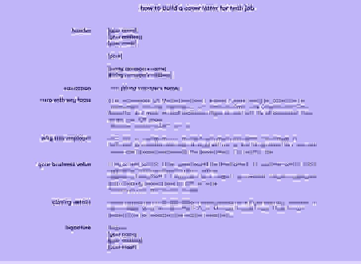 cover letter tech examples