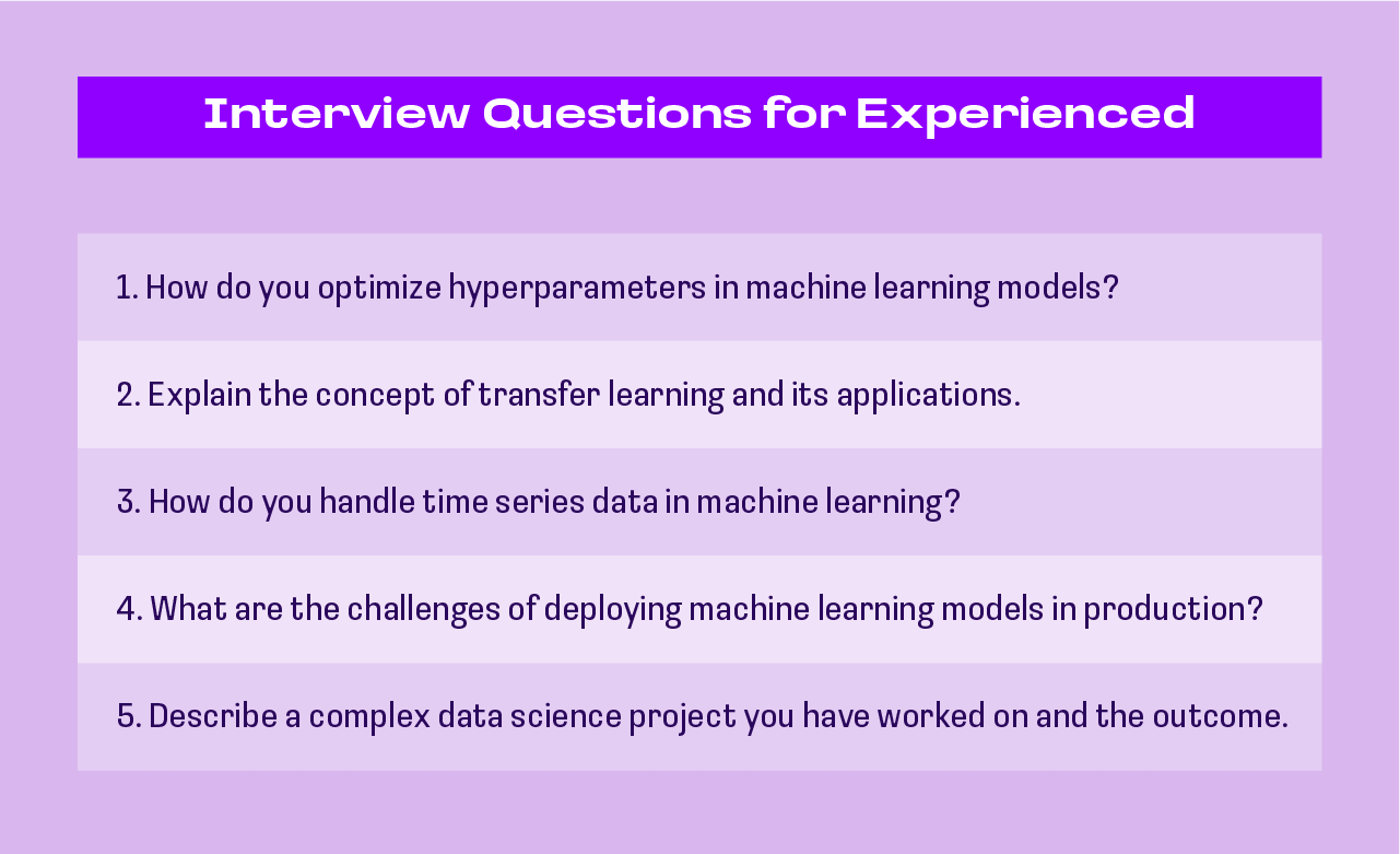 advanced data science interview questions