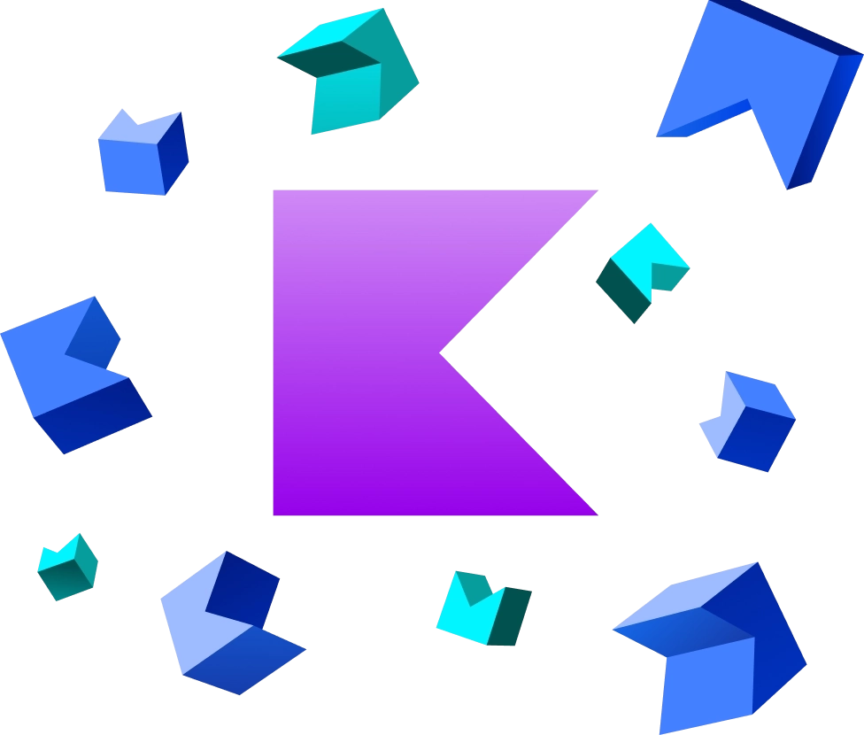 Kotlin icon illustration