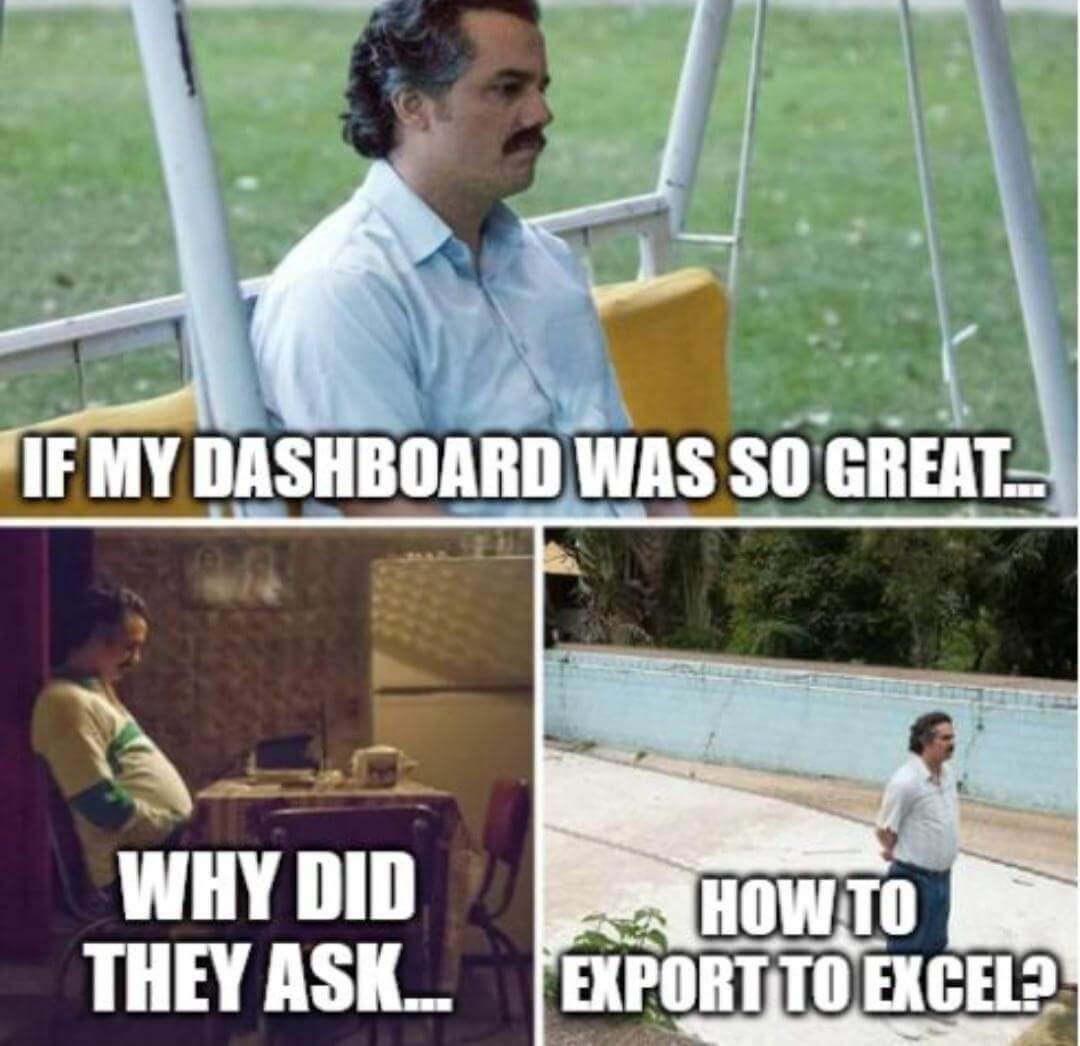 Мем об Excel