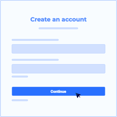 FAQ Create account