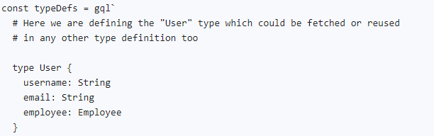 GraphQL API with Apollo Server code example 2