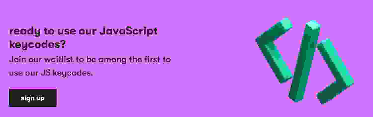 JavaScript Keycodes | EPAM Anywhere
