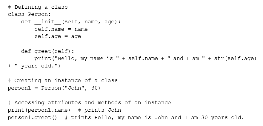 Приклад простого класу в Python