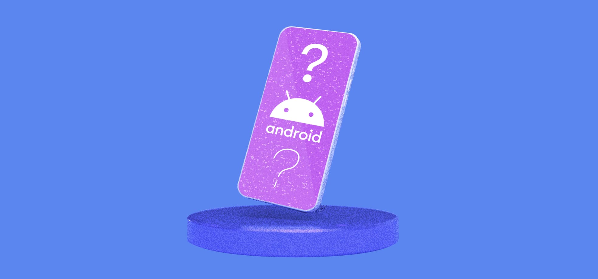 Android phone illustration