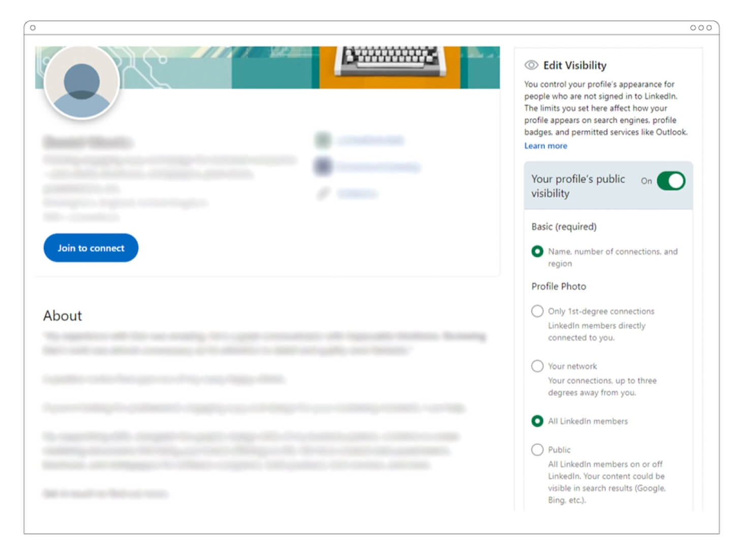 How to Hide Your LinkedIn Profile and Make It Private EPAM Anywhere