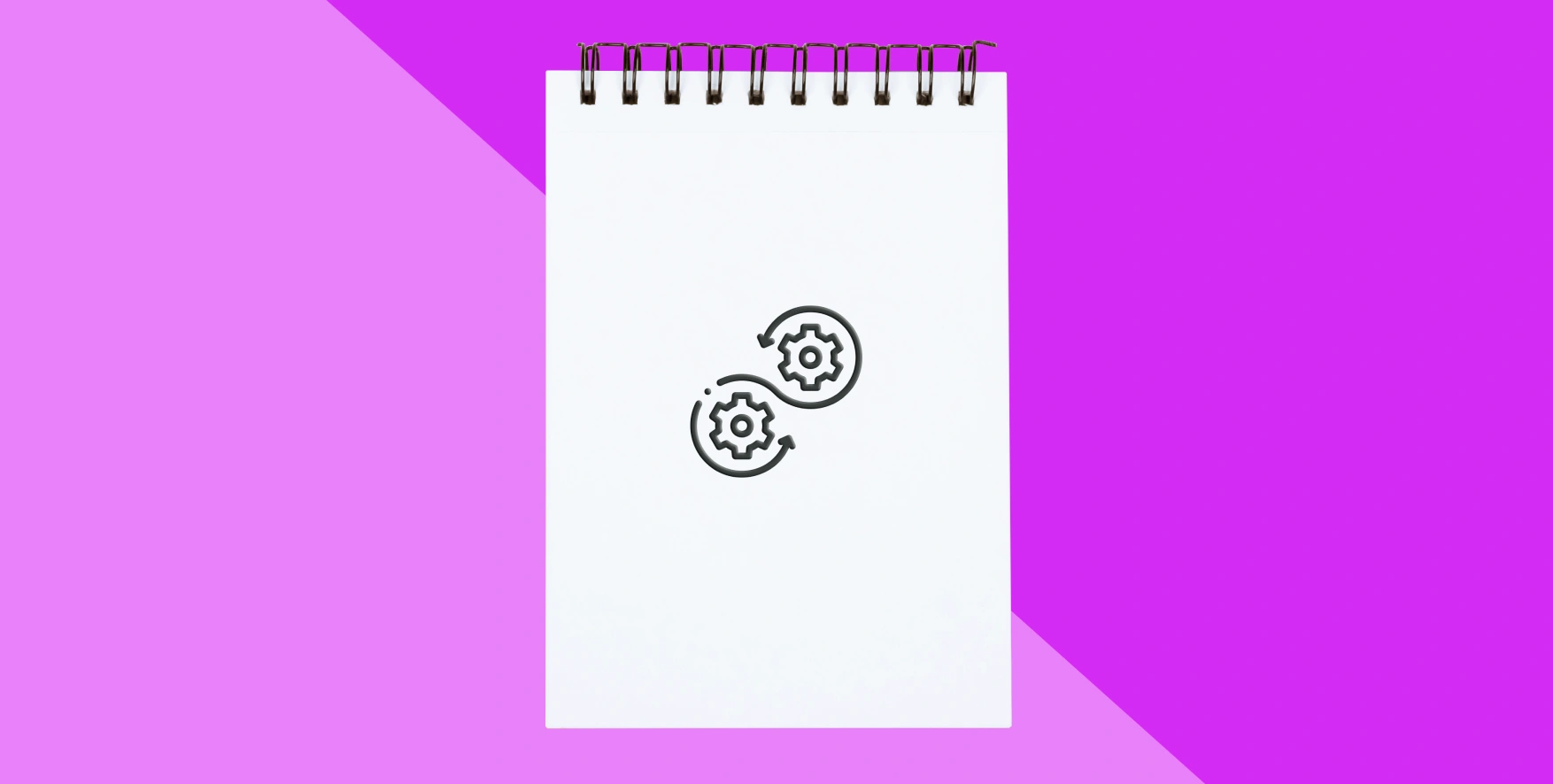 AWS DevOps icon on a piece of notepad