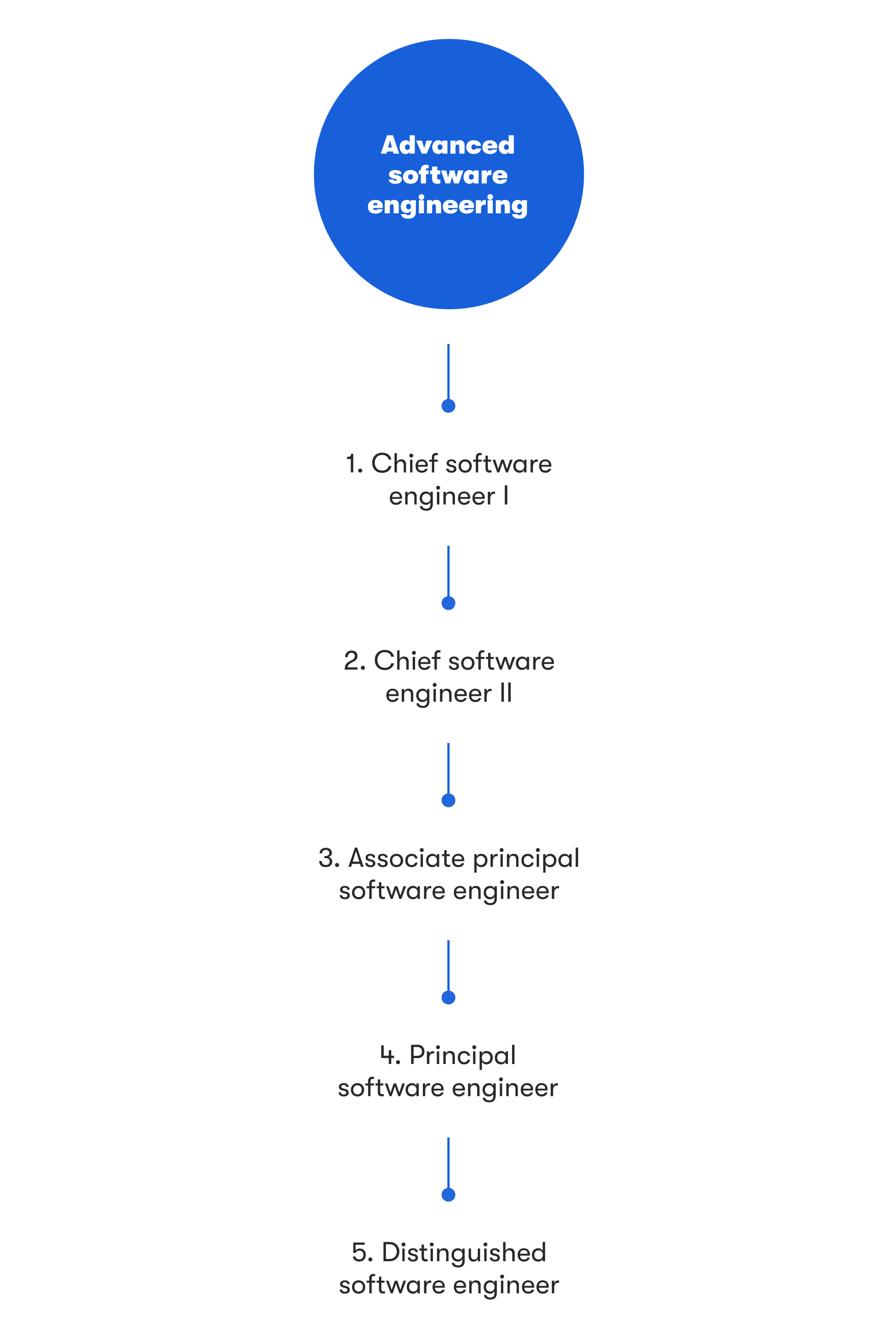 Advanced software engineering career path