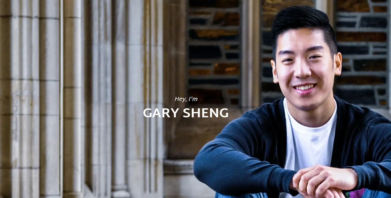 Gary Sheng's front-end developer portfolio