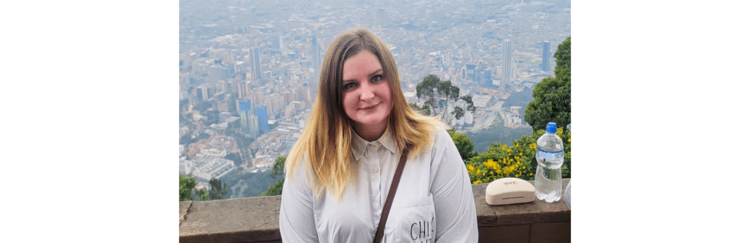 relocation from Turkey to Colombia: Ilona Zhavrid in Bogota