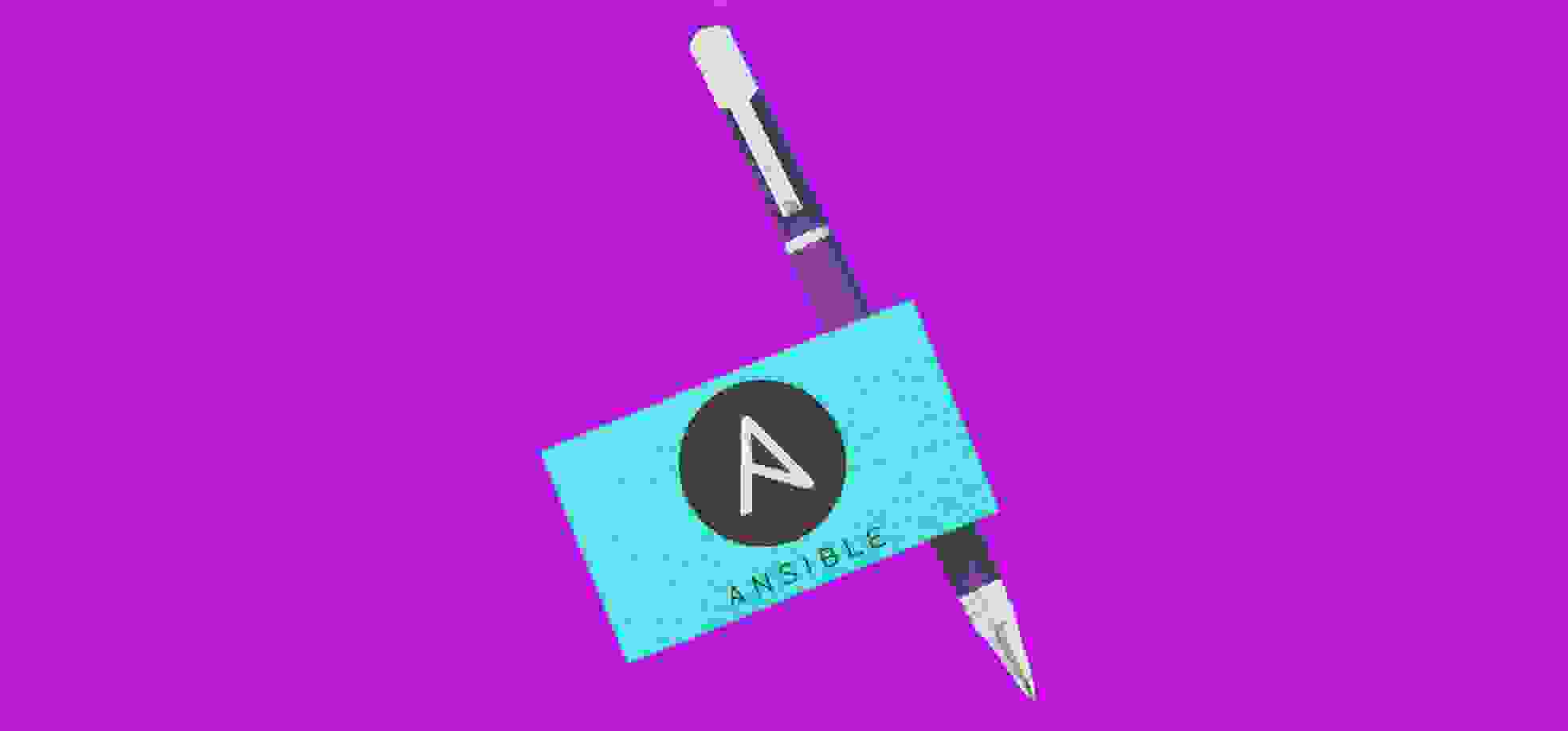 illustration of a pen on a purple background