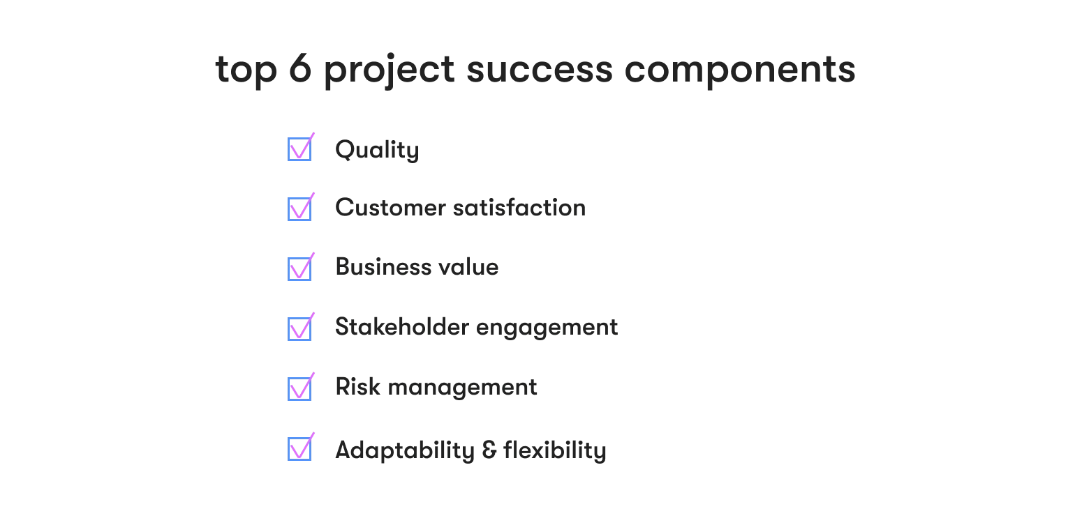 how to measure the success of a project: evaluation components to consider