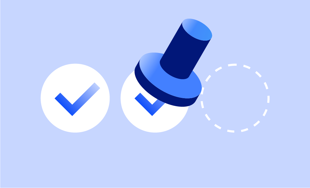 Quality assurance abstract icon