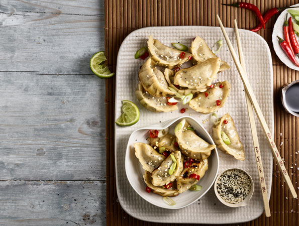Vegan Gyoza Dumplings