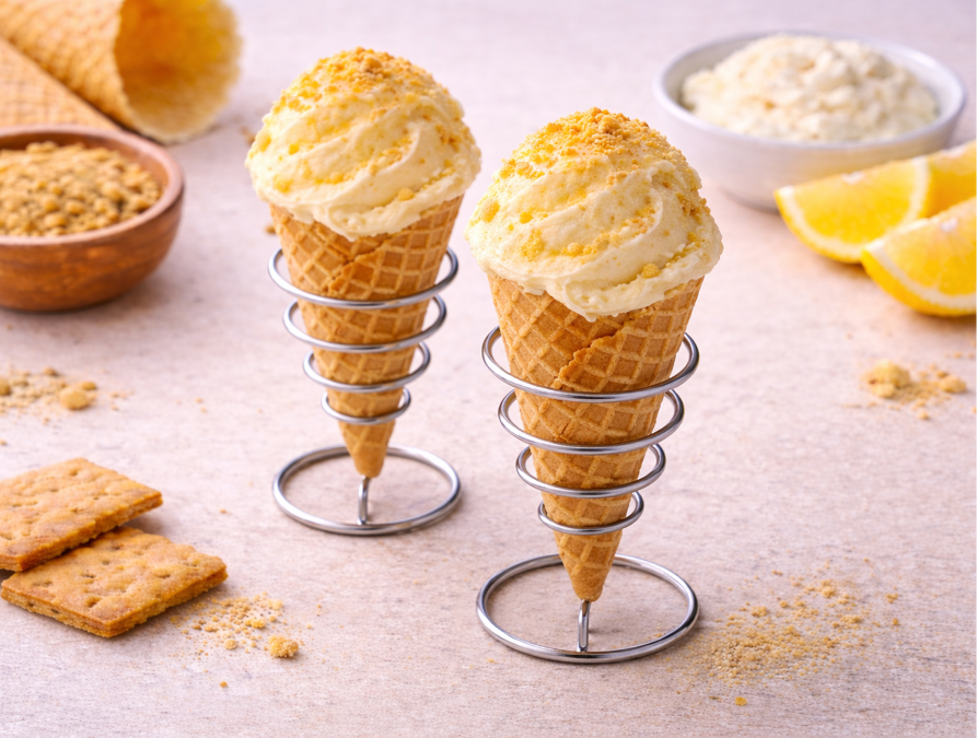 Gelato de tarte de ricota