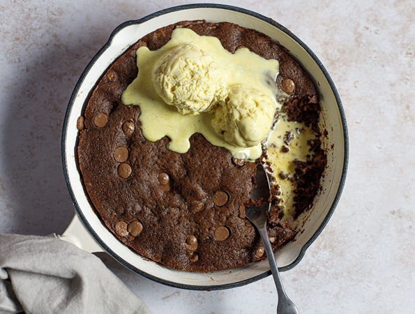 Chocolate, Banana and Miso Molten Cookie Dough
