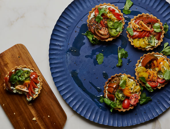 Tomato and Feta Tartlets