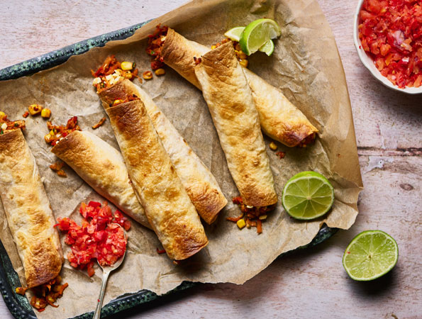 Vegetable Taquitos