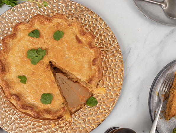 Butter Chicken Pie