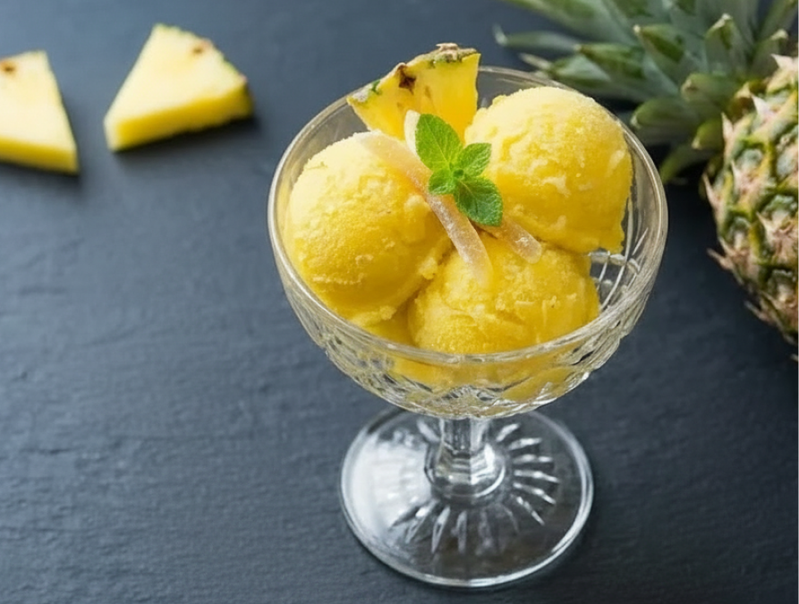 Sorbet à l'Ananas