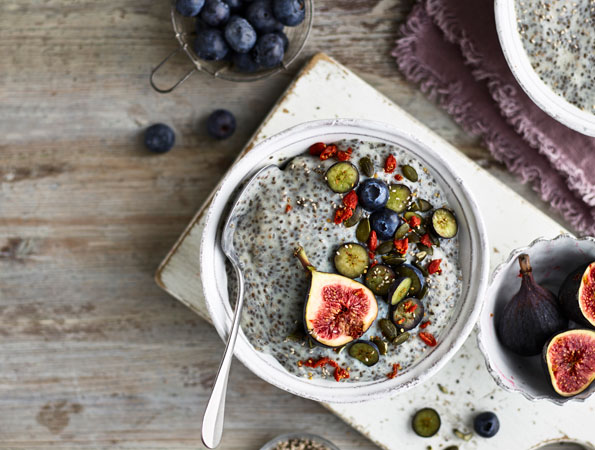 Berry Chia Seed Porridge