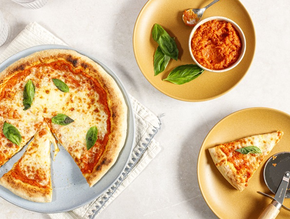 Hidden Vegetable Pizza