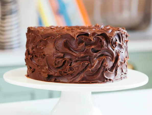 Chocolate Fudge Cake by Juliet Sear