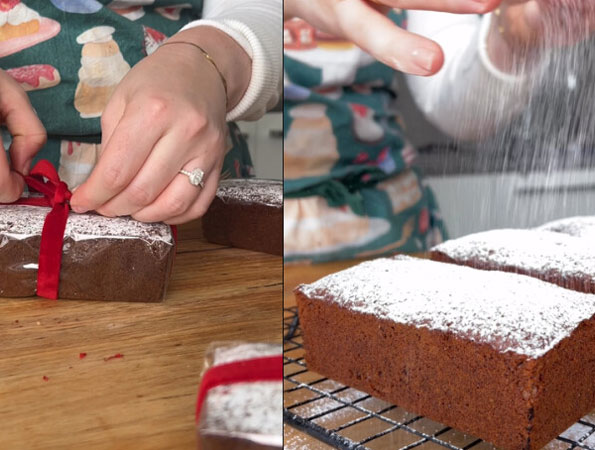 Spiced Gingerbread Loaves
