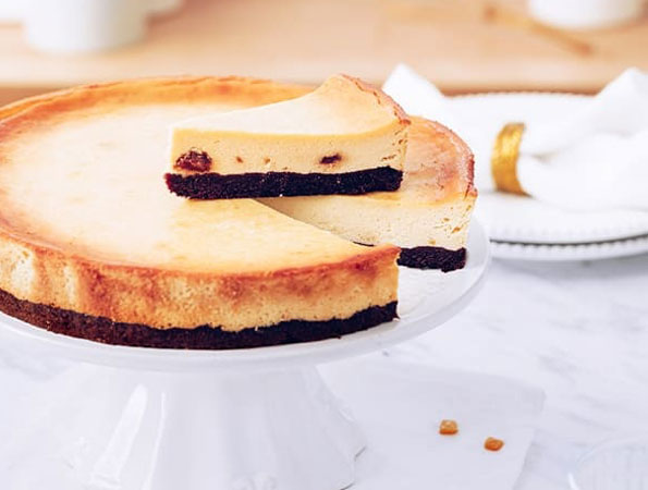 Sernik Wiedeński Na Czekoladowym Spodzie